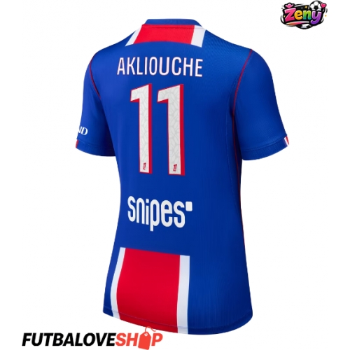 Dres Paris Saint-Germain Maghnes Akliouche #11 Domáci pre Ženy 2026-27 Krátky Rukáv